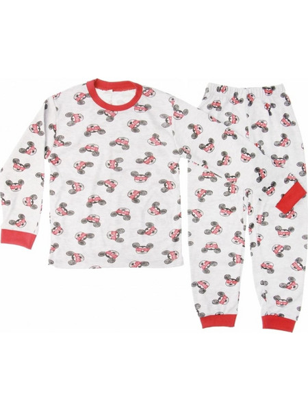 Πιτζάμα Παιδική Mickey With Glasses W9230 - ΚΟΚΚΙΝΟ