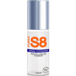 Stimul8 S8 Wb Anal Cooling Lube Λιπαντικό Gel Νερού Πρωκτού 125ml