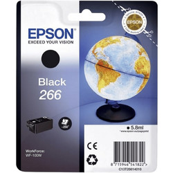 Epson 266 Black Μελάνι Εκτυπωτή Inkjet C13T266140