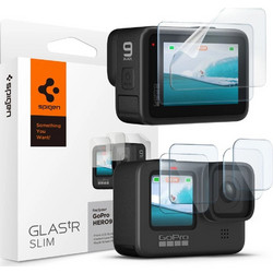 Spigen Glass.tR Slim Tempered Glass + Film 2-Set for GoPro Hero 9 / 10 / 11 / 12 - Transparent
