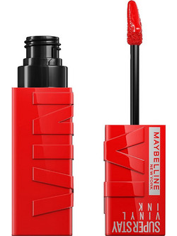 Maybelline SuperStay Vinyl Ink 25 Red Hot Long Lasting Liquid Κραγιόν 4.2ml