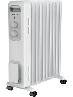 Sencor SOH 3209WH Καλοριφέρ Λαδιού με 9 Φέτες 2000W