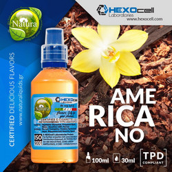 Natura Americano Hypermix Ultra 6ml/60ml Flavorshot Καπνική