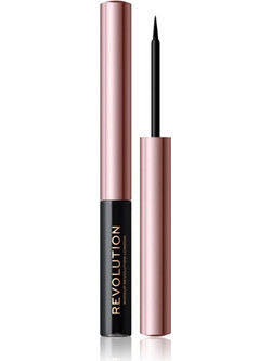 Makeup Revolution Super Flick Black Πινέλο Eyeliner 2.4ml