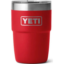 Yeti Rambler 8 OZ Stackable Cup Rescue Red