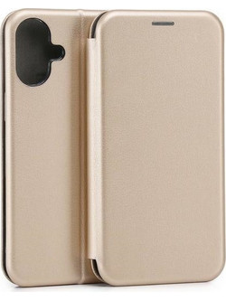 Beline Book Magnetic - θήκη για Apple iPhone 16 Plus - Χρυσό
