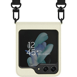 Araree Canvas Diary - θήκη για Samsung Galaxy Z Flip5 - Κρέμα