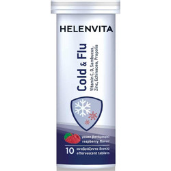 Helenvita Cold & Flu 10 Αναβράζοντα Δισκία