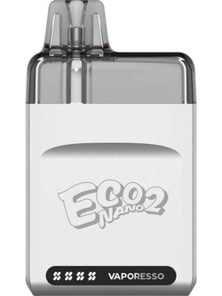 Vaporesso Eco Nano 2 Pristine White Ηλεκτρονικό Τσιγάρο Pod Kit 6ml με Ενσωματωμένη Μπαταρία