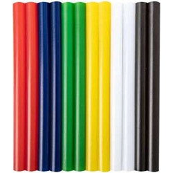 Ράβδοι σιλικόνης 8x100mm για Πιστόλι Σιλικόνης Πολύχρωμες PRO-42953 PROLINE 12 τεμαχίων