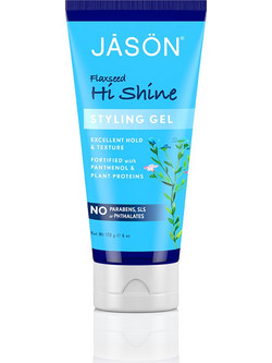 Jason Hi Shine Styling Gel Μαλλιών για Λάμψη Δυνατό Κράτημα 177ml