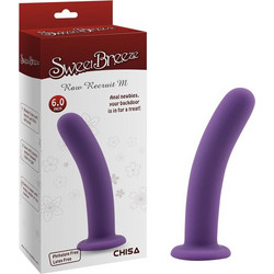 Chisa Novelties Sweet Breeze Raw Recruit M Dildo με Βεντούζα 15cm Μωβ