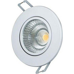 ROUND N.MAT MOV. LED SPOT 6W 3000K 410Lm COB 230V 60 Ra80 (THEROC630RNM)