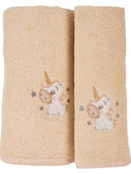 Σετ πετσέτα 2τμχ. bebe Σχ.Pony 40x60cm+70x140cm 100% cotton