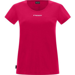 Freddy Γυναικείο Αθλητικό T-Shirt Κόκκινο S3WBCT1-F106