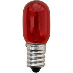 Eurolamp Λαμπάκι Νυκτός 5W E14 Κόκκινο (147-88182)