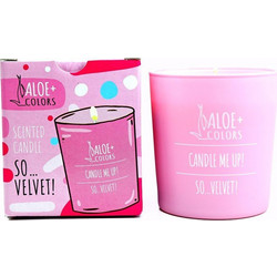 ALOE COLORS SCENTED CANDLE SO VELVET