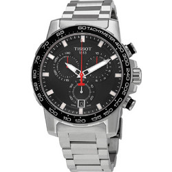 Tissot Supersport Chrono Ανδρικό Ρολόι Χρονογράφος με Ασημί Μεταλλικό Μπρασελέ T125.617.11.051.00