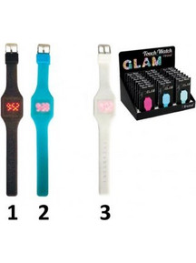 Ρολόι Χειρός iTOTAL Σιλικόνης CM3307 GLITTER TOUCH