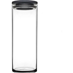 BREAKFAST CLUB JAR W/GREY LID 1230CC H: 23,4 P/384 GB2.OB8 6Τεμ