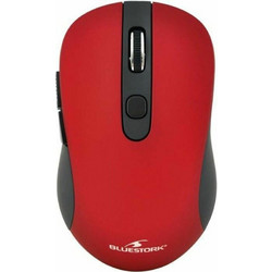 Bluestork M-WL-OFF60 Ασύρματο Ποντίκι Red