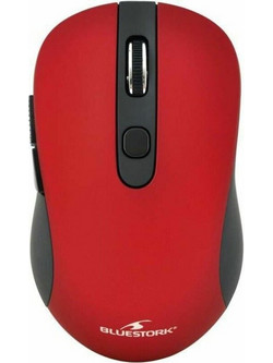 Bluestork M-WL-OFF60 Ασύρματο Ποντίκι Red