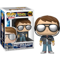 Funko Pop! Movies Back To The Future 958 Marty With Glasses