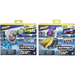 Hasbro Nerf Nitro Slammin Soar Stunt Set 2 σε 1 Εκτοξευτής για 5+ Ετών