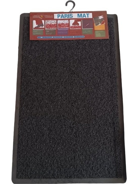 ΠΑΤΑΚΙ ΕΙΣΟΔΟΥ SPAGHETΤI 45*75 PARIS MAT BLACK SIDIRELA Α.468
