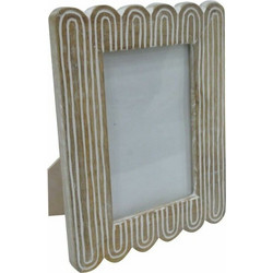 Κορνίζα DKD Home Decor 19 x 2 x 21 cm 16 x 2 x 21 cm Φυσικό Αποικιακό Ξύλο από Μάνγκο