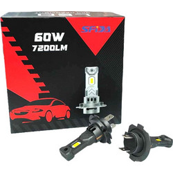 Λάμπες Led H7 12volt 60watt 7200lm 2 Τεμάχια