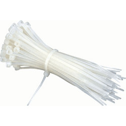Δεματικά Καλωδίων 300x2.7 Λευκό 100τμχ E-2520 Sidirela 5203642125178