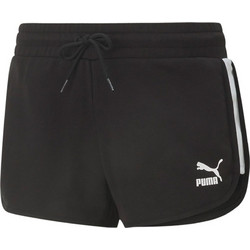 Puma Iconic T7 Αθλητικό Γυναικείο Σορτς Ψηλόμεσο Μαύρο 530237-01