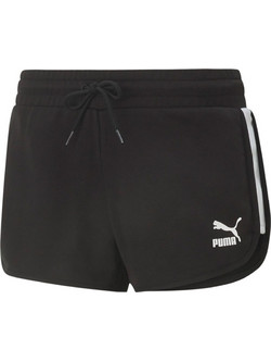 Puma Iconic T7 Αθλητικό Γυναικείο Σορτς Ψηλόμεσο Μαύρο 530237-01