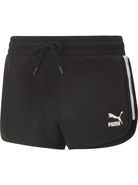 Puma Iconic T7 Αθλητικό Γυναικείο Σορτς Ψηλόμεσο Μαύρο 530237-01