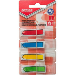 Σελιδοδείκτες Office Αss Colors 12X43 mm βέλος