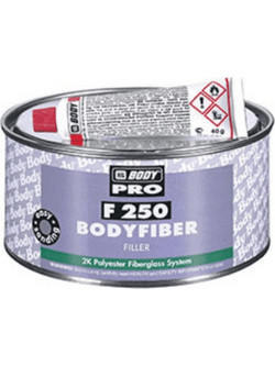 HB BODY F250 BODYFIBER ΠΟΛΥΕΣΤΕΡΙΚΟΣ ΣΤΟΚΟΣ ΜΕ ΙΝΕΣ ΓΥΑΛΙΟΥ 750gr