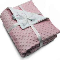 Pierre Cardin Toppy Κουβέρτα Κούνιας Fleece 110x140 Ροζ