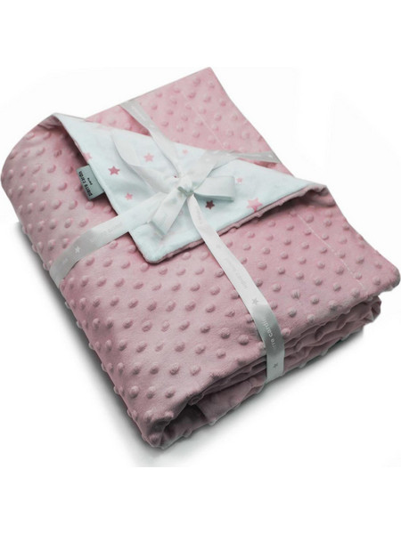 Pierre Cardin Toppy Κουβέρτα Κούνιας Fleece 110x140 Ροζ