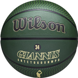 Wilson NBA Player Icon Outdoor Giannis Antetokounmpo WZ4006201XB7