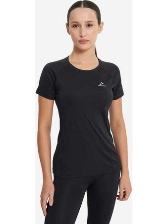 DEMIX Κοντομάνικη Μπλούζα W D Fitness GYM SS T-Shirt BLACK γυναίκες