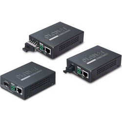 Media Converter Planet 10/100/1000BASE-T to 100/1000BASE-X Gigabit (mini-GBIC, SFP) (GT-805A)