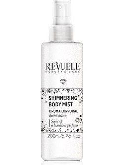 Revuele Shimmering Body Mist Silver 200ml Revuele 200
