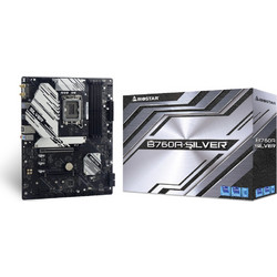 Biostar B760A-Silver Motherboard ATX με Intel 1700 Socket