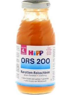 HIPP - Ors 200 Χυμός Καρότου με Ρύζι | 200ml