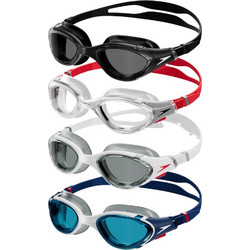 Speedo Biofuse 2.0 Γυαλάκια Κολύμβησης Ενηλίκων Αντιθαμβωτικά Λευκά Γκρι