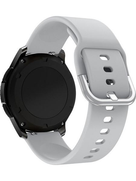Λουράκι Σιλικόνης Grey (Universal 20mm)