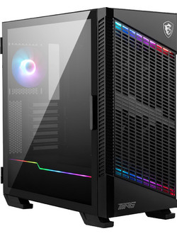 MSI MPG Velox 100R Black Gaming Midi Tower Κουτί Υπολογιστή με Πλαϊνό Παράθυρο