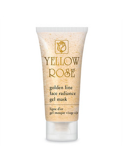 Yellow Rose Golden Line Face Radiance Gel Κρεμώδης Μάσκα Προσώπου για Λάμψη 50ml