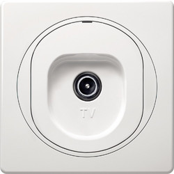 EON TV aerial socket for individual systems, white